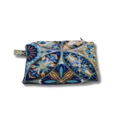 Shopper Azzurro Fantasia