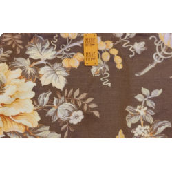 Astuccio Marrone Flowers