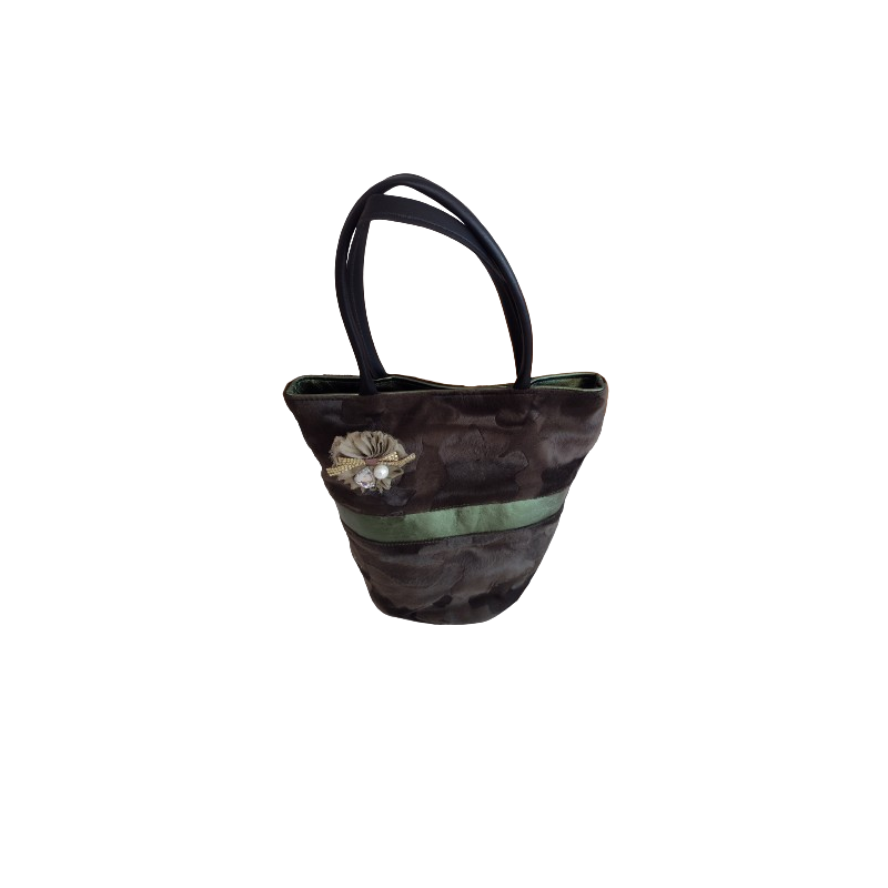 Borsa Cristal  Verde