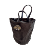 Borsa Cristal  Verde con coulisse
